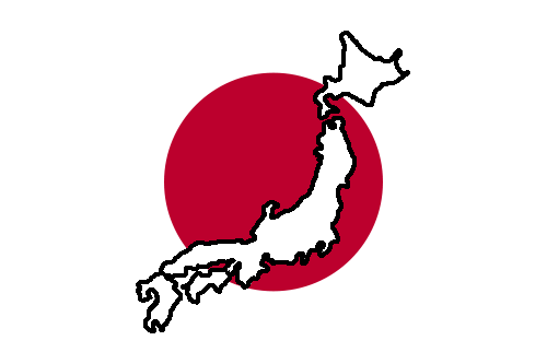 Flag_and_map_of_Japan