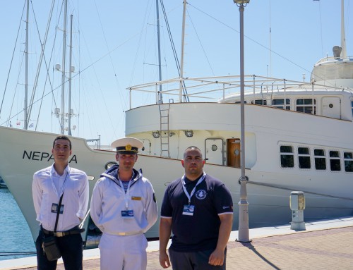 Студенти и курсант от ВВМУ представиха България на Първия морски космически форум в Гърция
