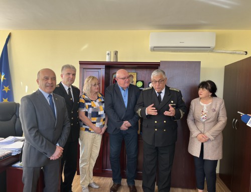 Среща на Командването на ВВМУ с кмета на Видин