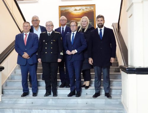 Делегация от Европейския парламент беше на посещение във ВВМУ „Н. Й. Вапцаров“